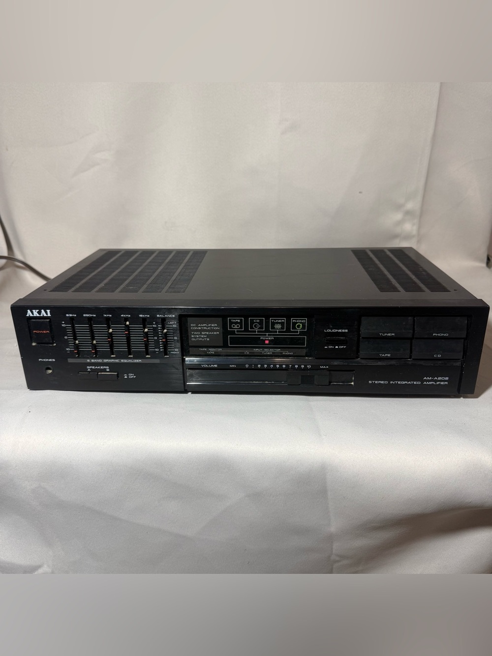 Vtg Akai AM-A202 Stereo Integrated Amplifier